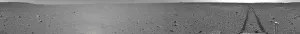 Martian Landscape Photography Impressions: Panoramic view of Mars