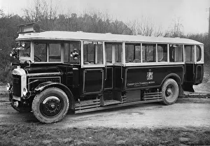 National Motor Museum Transport Impressions: 1925 Dennis E type bus. Creator: Unknown