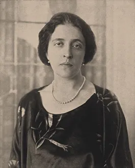 Anonymous Artist Portraits Impressions: Adele Bloch-Bauer (1881-1925), c. 1915. Creator: Anonymous
