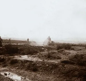 World War I Tanks Impressions: Advancing with tanks, c1914-c1918