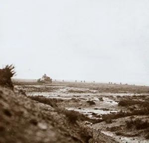 "Avancé avec chars, c1914-c1918".