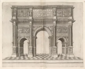 Roman Empire Monuments Impressions: Arch of Constantine. Creator: Unknown