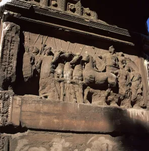 Arch Of Titus Impressions: Detail of the arch of the Emperor Titus