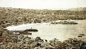 Australian Beach Scene Impressions: Balmoral, c1910. Creator: Unknown
