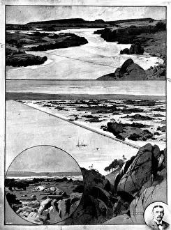 Civil Engineering History Impressions: The Barrage of the Nile, 1898. Creator: Unknown