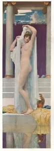 Oil On Canvas Masterpiece Impressions: The Bath of Psyche, c1890