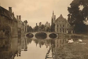 Belgian Heritage Sites Impressions: Beguinage, c1928