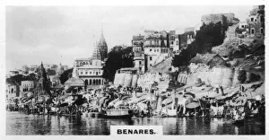 British Raj Images Impressions: Benares, India, c1925