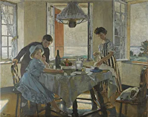 Family Breakfast Scene Impressions: Breakfast