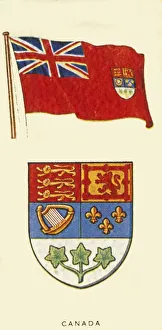 Canadian Flag Impressions: Canada, c1935. Creator: Unknown