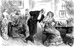 Joseph Swain Engraving Impressions: She had captivated a widower with five daughters... 1880. Creator: Joseph Swain