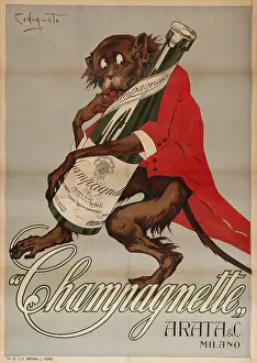 Impressions de Champagnette, vers 1930. Collection privée Affiche Impressions: Champagnette, v. 1930. Créateur : Codognato, Plinio (1878-1940).