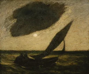 Impressions de Sous un nuage, ca. 1900 Albert Pinkham Ryder Impressions: Sous un nuage, env. 1900. Créateur : Albert Pinkham Ryder