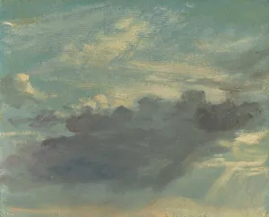 John Constable Oil Paintings Impressions: Cloud Study, c1821-22. Creator: John Constable