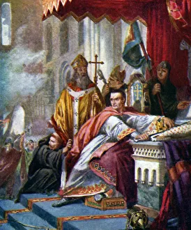 English Monarchy History Impressions: Coronation of William the Conqueror, 1925