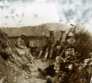 Après contre-attaque, 1914-1918.