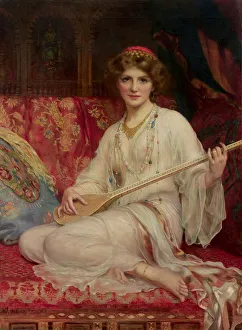 Pre Raphaelite Style Paintings Impressions: The dancer