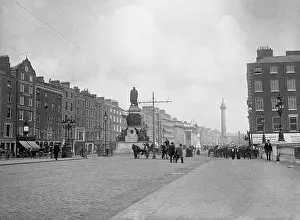 Irish Heritage Images Impressions: Daniel O'Connell statue, Dublin