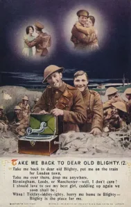 Western Front Soldiers Impressions: Take Me Back To Dear Old Blighty (2), c1916