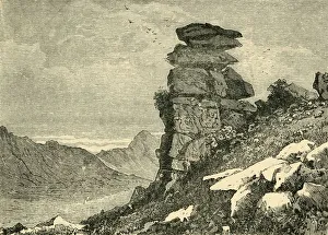 British Geographical Feature Impressions: The Devils Cheese-Ring, 1898. Creator: Unknown