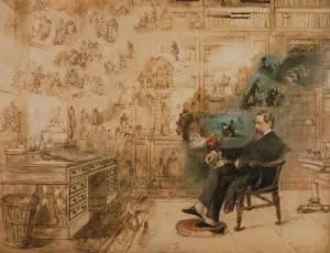 Images Liées Impressions: Rêve de Dickens, 1875. Créateur : Buss, Robert William (1804-1875)