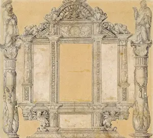 L'art De La Renaissance Du Nord Impressions: Esquisse pour le cadre du retable de l'ancien autel principal de Saint-Martin à Messkirch