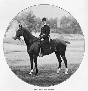 Monochrome Portraits Impressions: The Duc De Lorge, c1901, (1903)