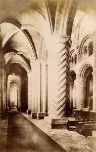 Durham Impressions: La cathédrale de Durham, 1893. Créateur : Inconnu.