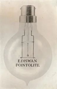 Thomas Edison Inventions Impressions: The Ediswan Pointolite, c1916