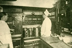 Steam Locomotive Transport Impressions: Electrically Equipped Train Kitchen