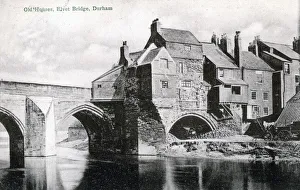Durham Impressions: Pont d'Elvet, Durham, 1905.