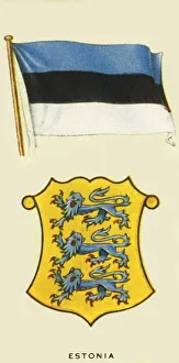 Estonian Flag Impressions: Estonia, c1935. Creator: Unknown