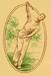 Tennis Player Portraits Impressions: F. J. Perry, c1935. Creator: Unknown