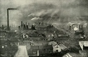 Un paysage dusine dans les Potteries, (1938).