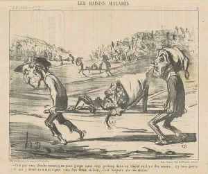 Honore Daumier Lithographs Impressions: Faut pas vous désoler comme ca... 19th century. Creator: Honore Daumier
