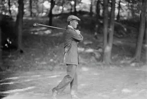 Black And White Golf Images Impressions: Fred McLeod - golf, between c1910 and c1915. Creator: Bain News Service