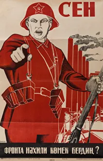Socialist Realism Artwork Impressions: What Have You Done to Help the Front?