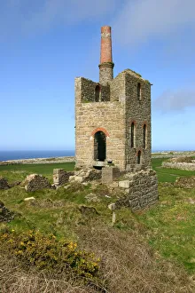 Cornwall Industrial Heritage Impressions: Higher Bal Mine engine house, Cornwall