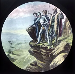 Pilgrims Progress Impressions: The Hill of Error, c1910. Creator: Unknown
