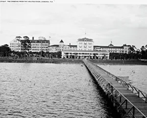 Historic Waterfront Buildings Impressions: The [Hotel] Ormond from the Halifax River