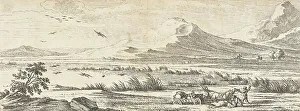 Historical Animal Depiction Impressions: Illustration for Basedow's Elementary Work, 1770. Creator: Daniel Nikolaus Chodowiecki
