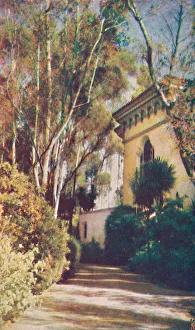 Balboa Park San Diego Impressions: Intriguing Pathways, c1935
