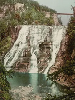 Ithaque Falls, c1901. Créateur : Inconnu.