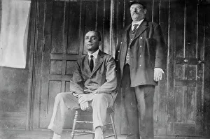 J.C. Garrison et gardien, Simon. entre c1910 et c1915. Créateur : Bain News Service
