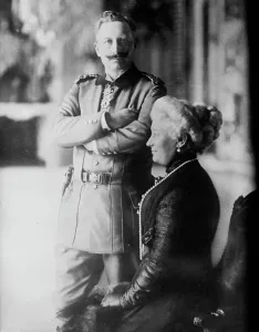 Black And White Photography Collection Impressions: Kaiser & Kaiserin, between c1910 and c1915. Creator: Bain News Service
