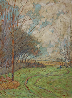 Impressionist Landscape Artists Impressions: Landscape: Path to the Fields, date unknown, c1875-1935. Creator: William Forsyth