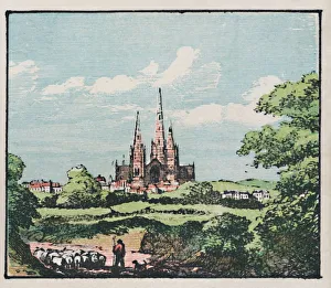 Christian Heritage Sites UK Impressions: Lichfield, c1910. Creator: Unknown