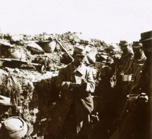 World War I Trenches Impressions: Front line trenches, c1914-c1918