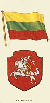 Lithuanian Flag Impressions: Lithuania, c1935. Creator: Unknown