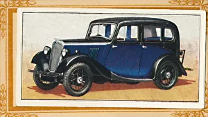 Classic Car Illustration Impressions: Morris Eight Saloon, c1936